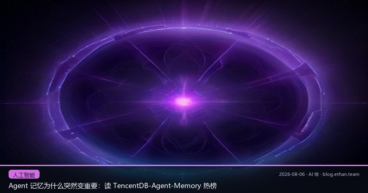Agent 记忆为什么突然变重要：读 TencentDB-Agent-Memory 热榜